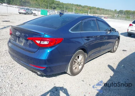2015 Hyundai Sonata Se from USA, damaged, VIN 5NPE24AF5FH186334